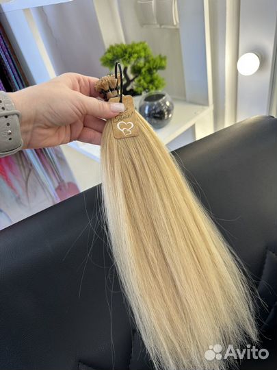 Волосы для наращивания натуральные б/у