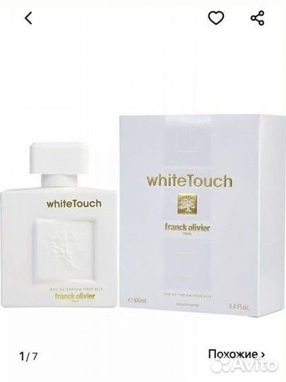 Духи Frank Oliver White touch