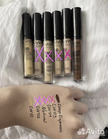 NYX CAN’T stop WON’T stop консилеры/пудра