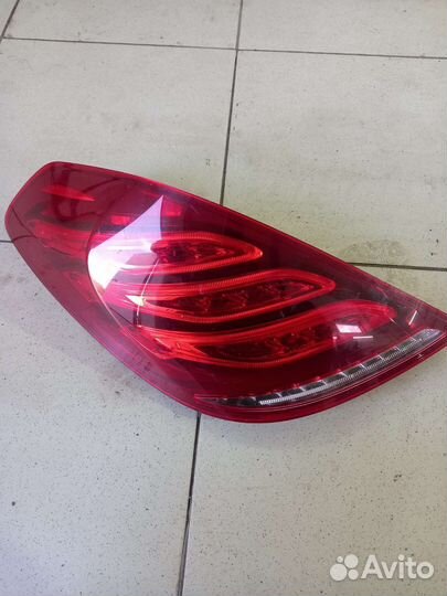 Фонарь заднийлевый для мерседес w222 s класс