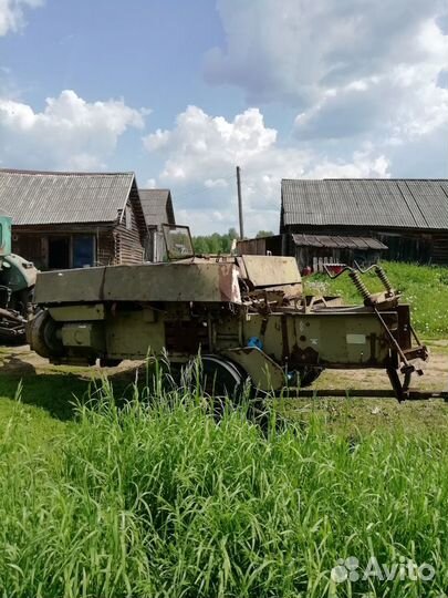 Пресс-подборщик Fortschritt К-454, 1987