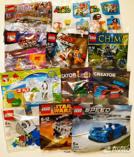 Лего полибеги по разным сериям