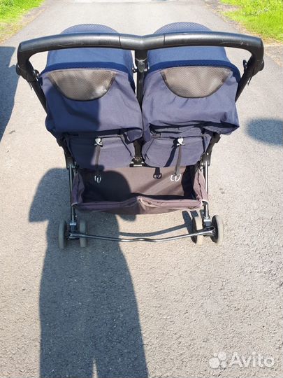 Коляска для двойни peg perego