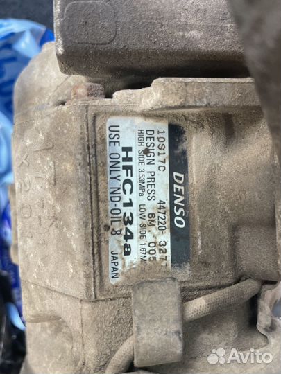 Компрессор кондиционера Lexus rx300 1MZ
