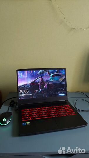 15.6 Ноутбук MSI GF66 Katana (FHD/IPS/240Hz)