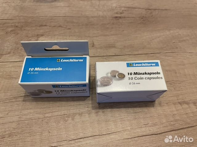 Капсула Leuchtturm Капсулы caps 26 для монет купить в Москве | Хобби и ...
