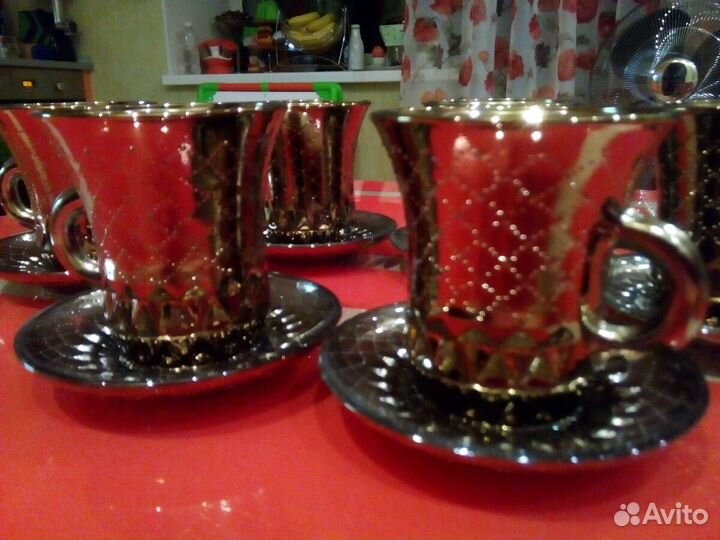 Сервиз (чай, кофе) -12 предметов