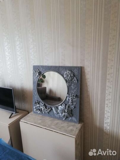 Интерьерное панно с зеркалом