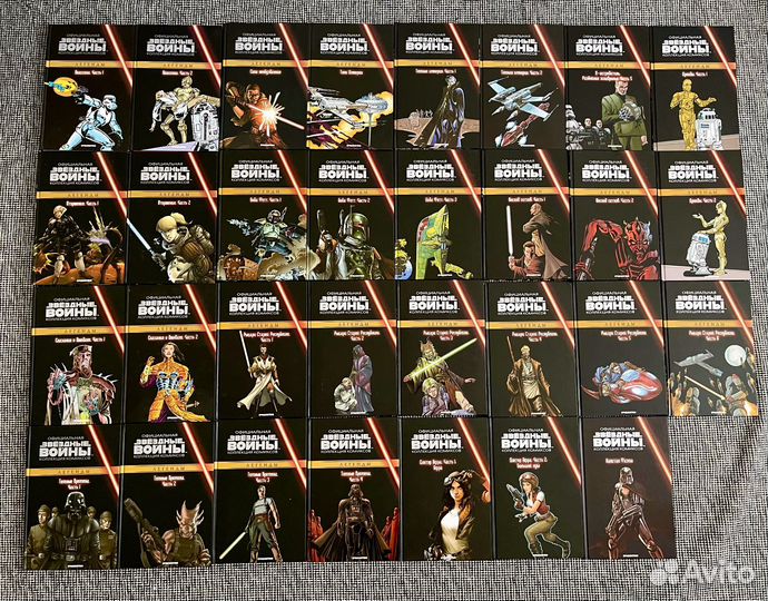 Комиксы Звёздные войны Star Wars Deagostini 1-84