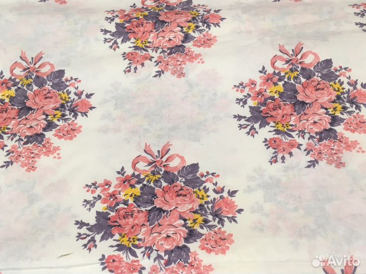 Ткани СССР ситец, хлопок винтаж