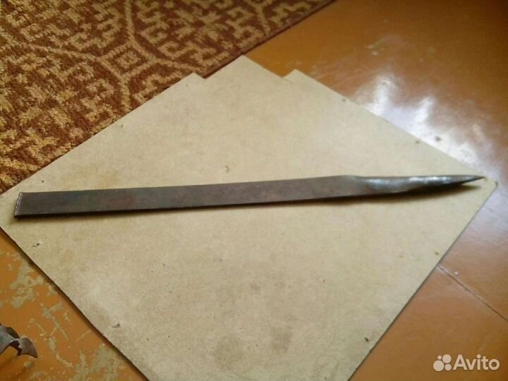 Полоса стальная для выкапывания осота