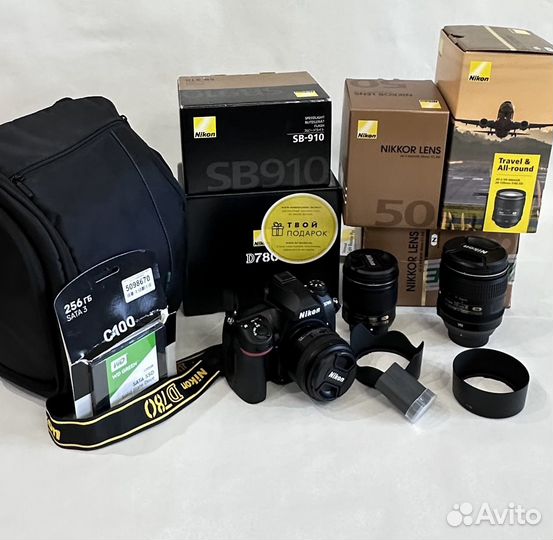 Фотоаппарат Nikon D780 (большой комплект)