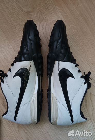 Бутсы nike tempo (сороконожки)