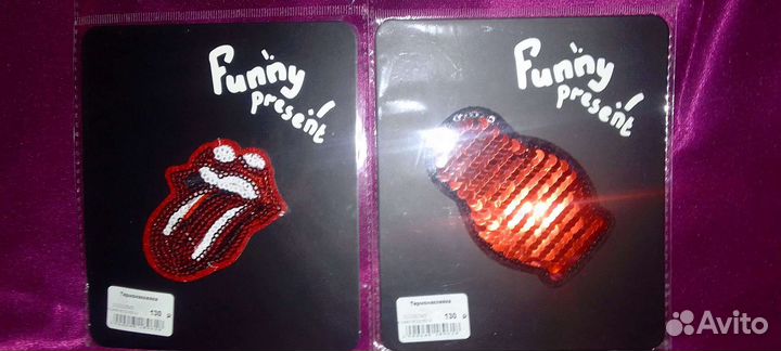 Аппликации термо наклейки с пайетками и стразами