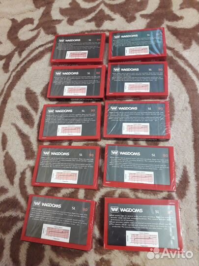 Аудиокассеты Wagdoms SL90 (цена за 10 шт)