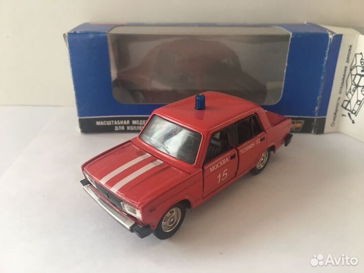 Х ваз-2105 ми 1/43 СССР в коробке