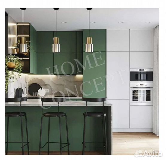 Замена фасадов кухни