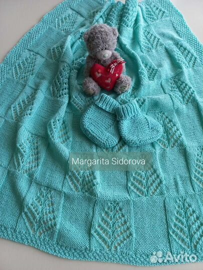 Детский плед, ручная работа