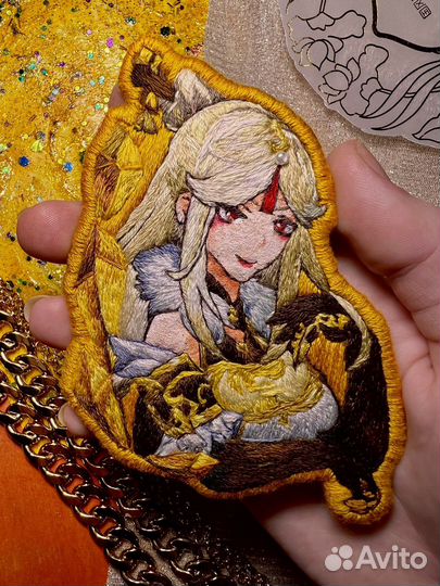 Брошь Нин Гуан