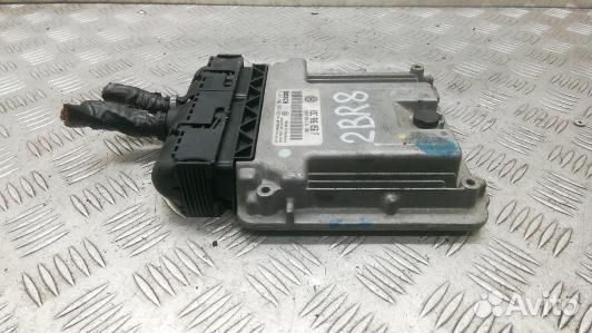 Блок управления двигателем volkswagen touran (1T1