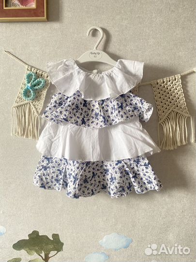 Платье для девочки 74