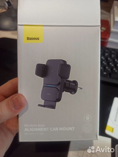 Держатель для телефона baseus 15W