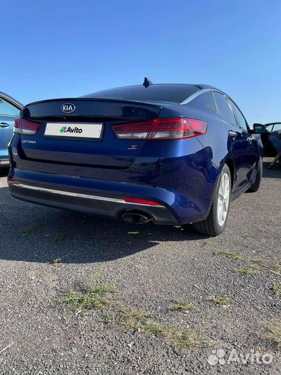 Kia Optima 2.4 AT, 2017, битый, 120 000 км