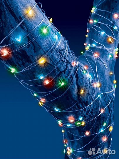 Гирлянда на солнечной батарее USL-S-128/PT9900 DEW