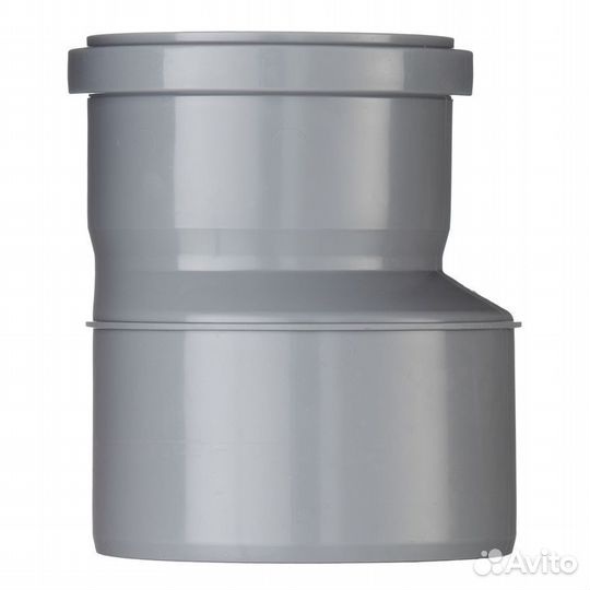 Переходник d110х90 мм для внутренней канализации