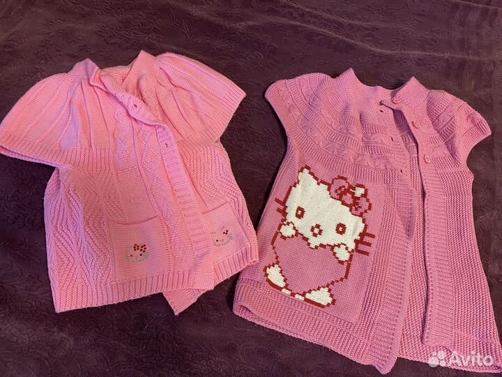 Огромный пакет вещей для девочки 93-98