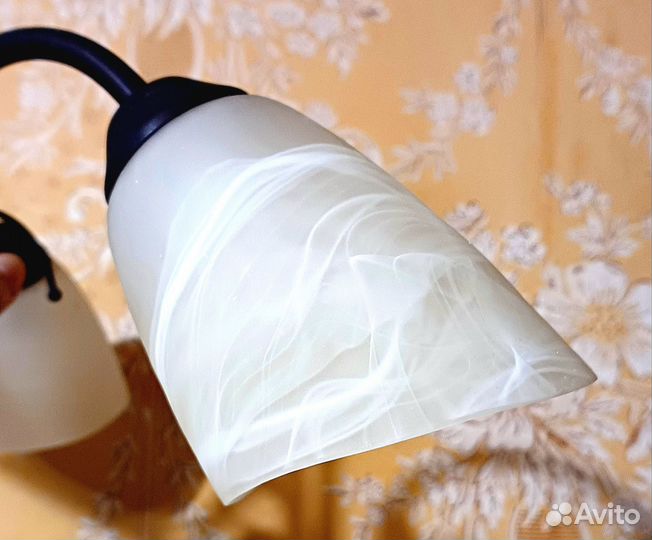 Люстра потолочная подвесная 3 рожка