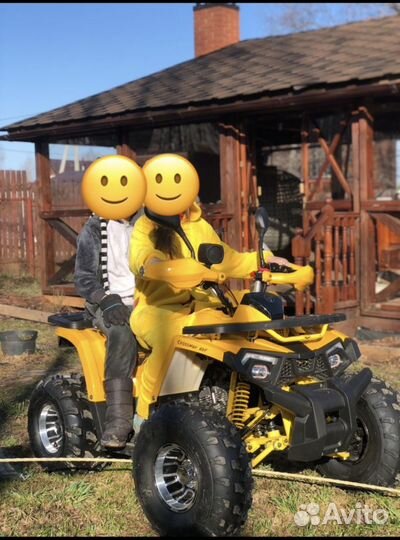 Квадроцикл 125 бензиновый детский/подростковый