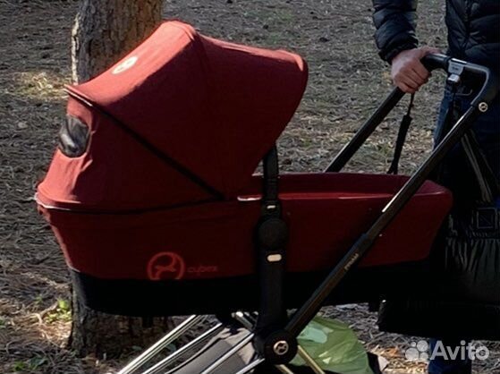 Люлька Cybex Priam Lux Platinum Infra red