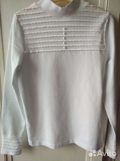 Блузка школьная р.134-140