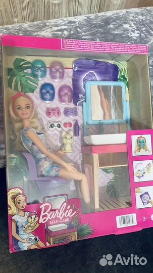 Кукла Barbie игровой набор Sparkling Spa Day