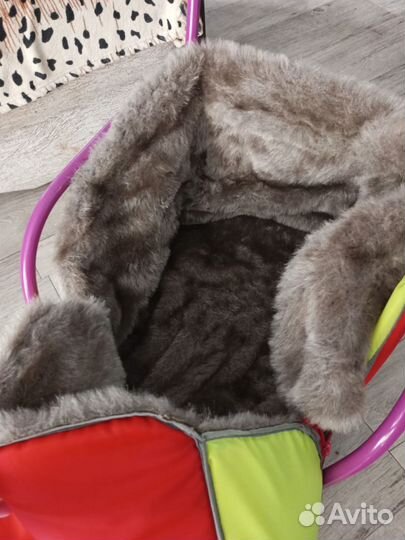 Детские санки на колесах