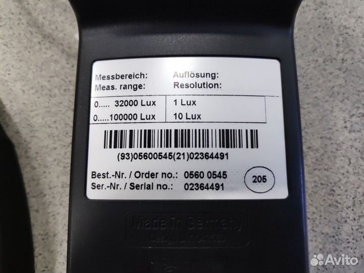 Измерительные приборы kanomax 3521/testo 545