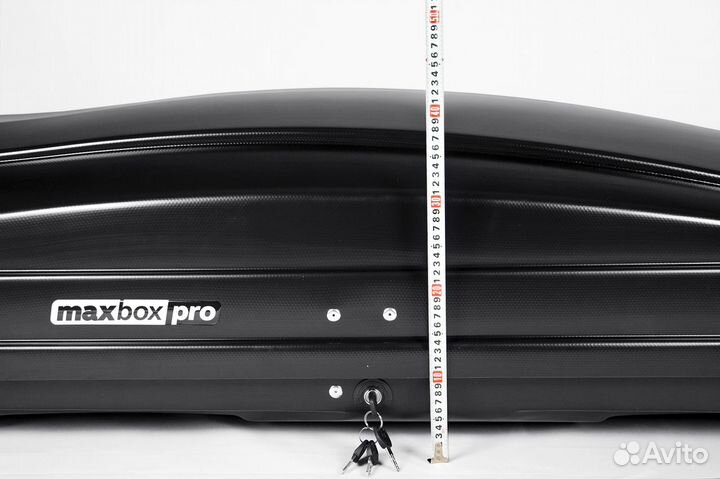 Maxbox Pro автобокс на крышу 520 л черный