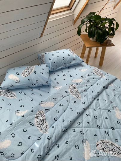 Постельное бельё с готовым одеялом