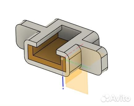 Колодка-держатель адаптер чипа HP 259, 289, 057