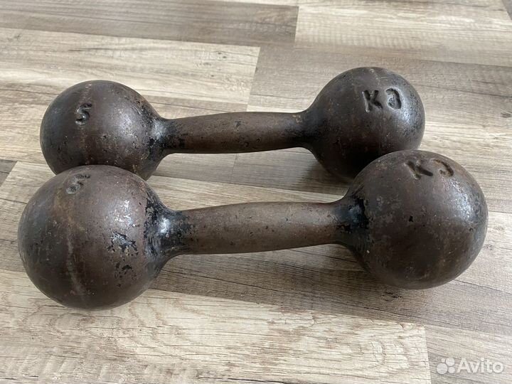 Гантели СССР 5 кг