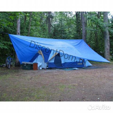 Тент навес тарпаулин 4х6 метра 