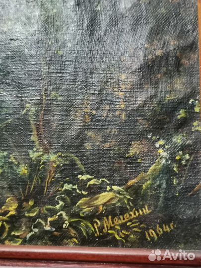 Картина маслом на холсте пейзаж