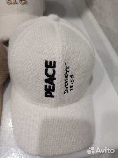 Бейсболка женская осень зима 2023