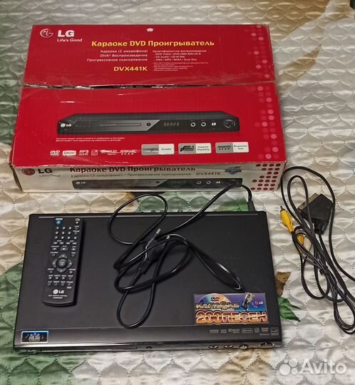 Караоке DVD проигрыватель LG DVX441K