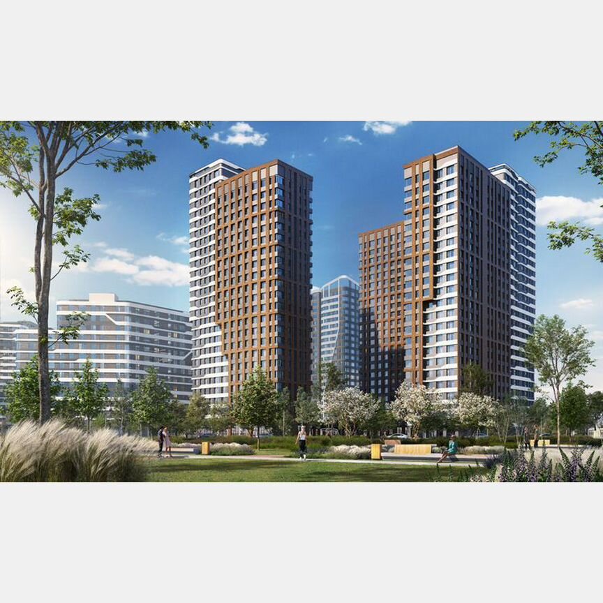 1-к. квартира, 42,5 м², 21/25 эт.