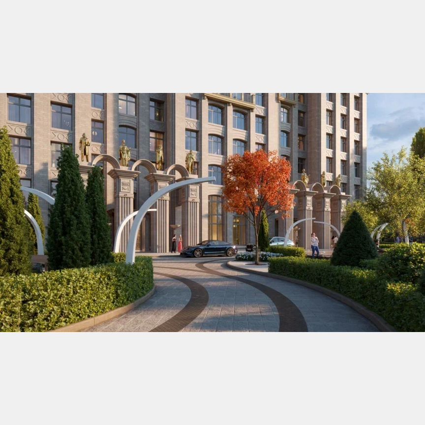 2-к. квартира, 77,8 м², 10/46 эт.