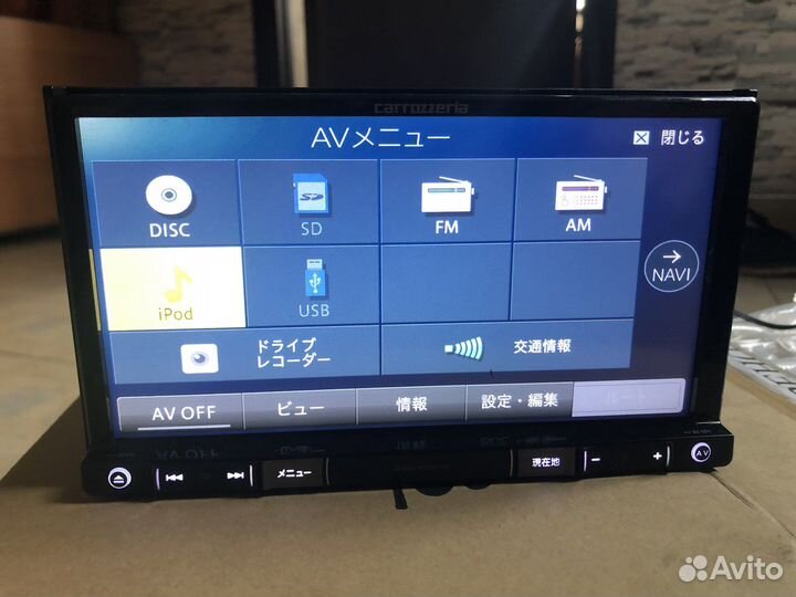 Магнитола проц. pioneer carrozzeria MRZ99 rz201 09