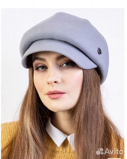 Кепка + снуд, светло серый набор