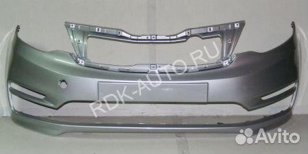 Бампер передний на Kia Rio 3